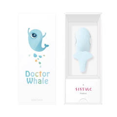 The beautiful design egg vibrator Doctor Whale by Monster Pub - Product image