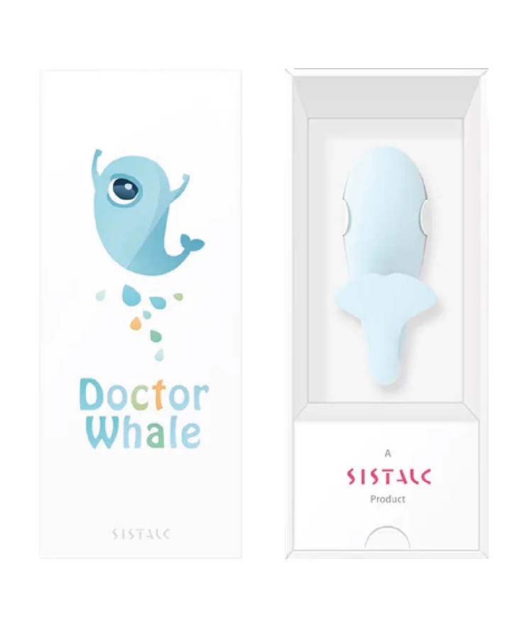 The beautiful design egg vibrator Doctor Whale by Monster Pub - Product image