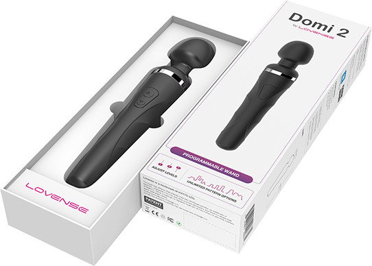 Domi 2 wand vibrator package.