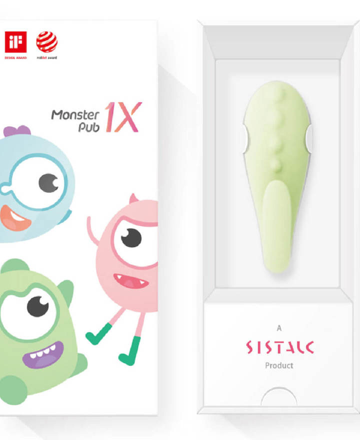 The remote vibrator Master Godzilla by Monster Pub - Product image