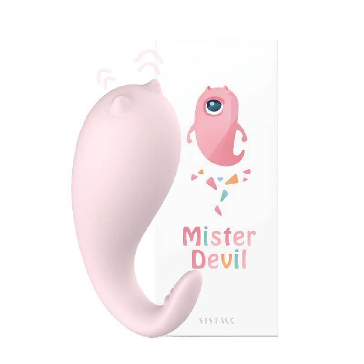 Der teuflisch gute Ei-Vibrator Mister Devil von Monster Pub - Produktabbildung